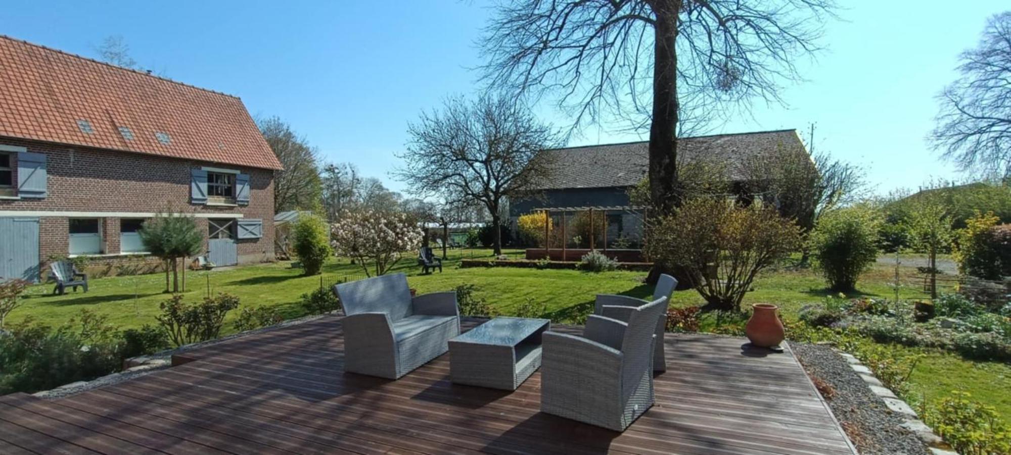 Les Reves De Baie De Somme Chambres D'Hotes , Table D'Hotes Et Spa Behen Bagian luar foto